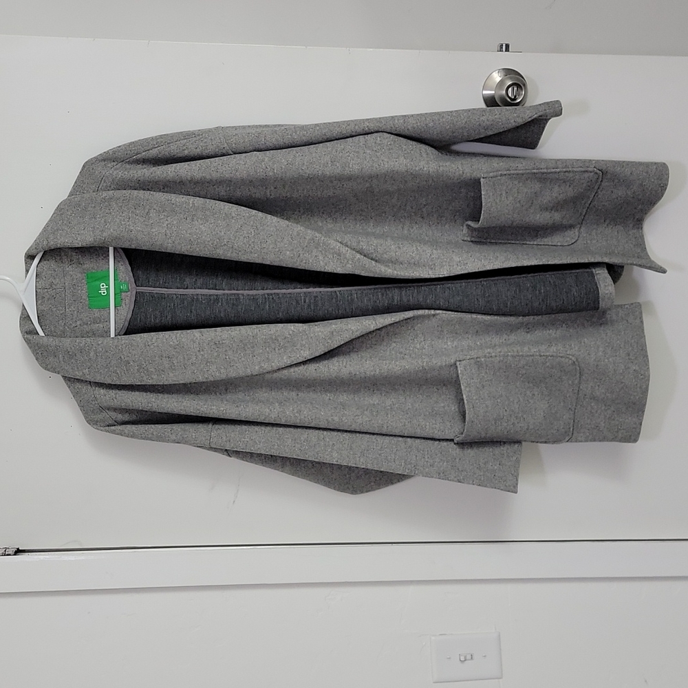 Grey Dip coat